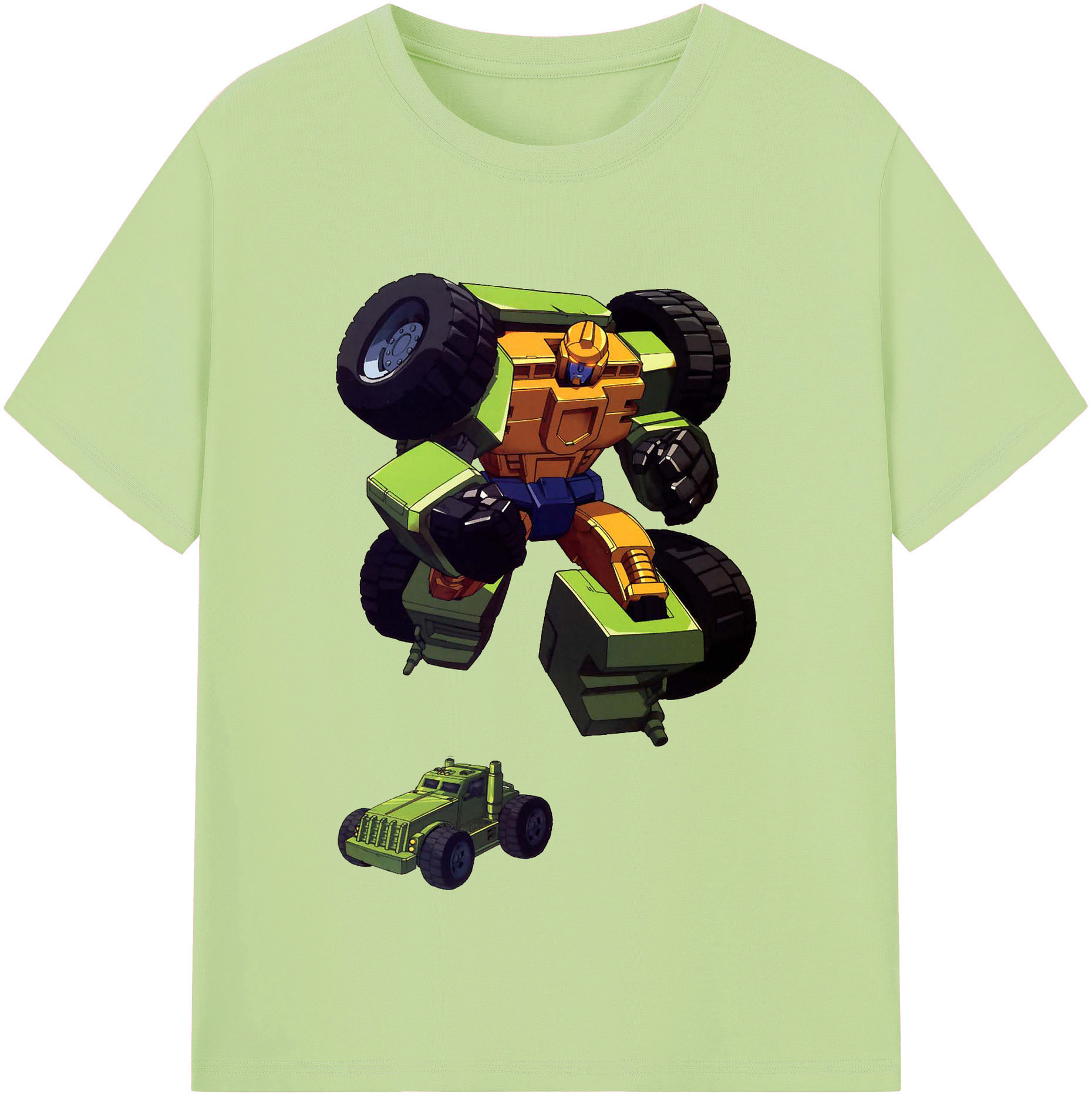 （画像用）  綿100％半袖Tシャツ（フロントプリント）